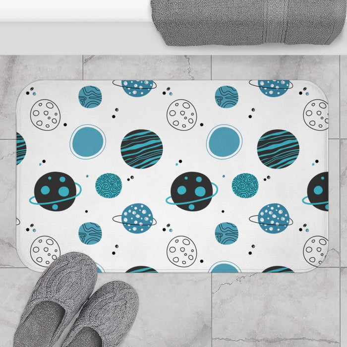 Boys Bath Mat Outer Space, Boys Bathroom Decor, Toddler Bathroom | Pippa + June