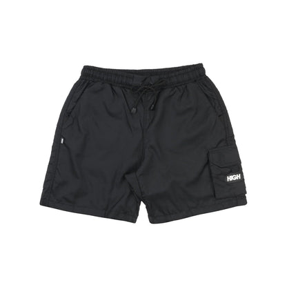 Oval Cargo Ripstop Shorts Black - Four Street