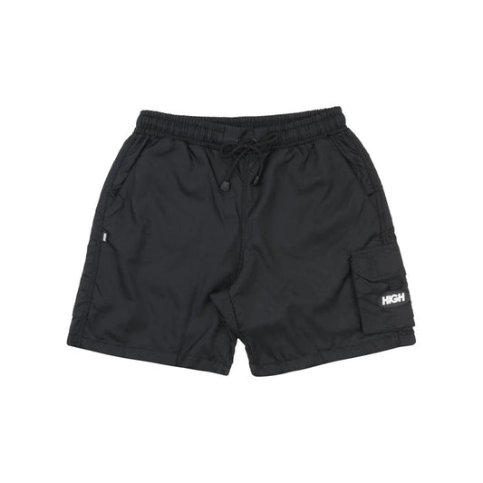 Oval Cargo Ripstop Shorts Black - Four Street