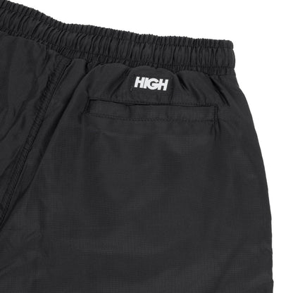Oval Cargo Ripstop Shorts Black - Four Street