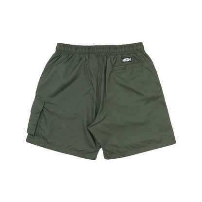 Oval Cargo Ripstop Shorts Swamp Green - Four Street