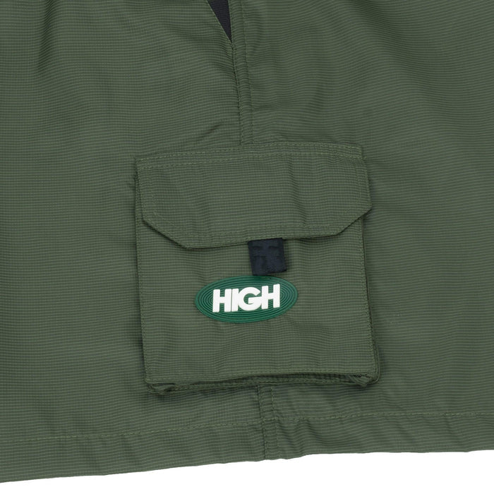 Oval Cargo Ripstop Shorts Swamp Green - Four Street