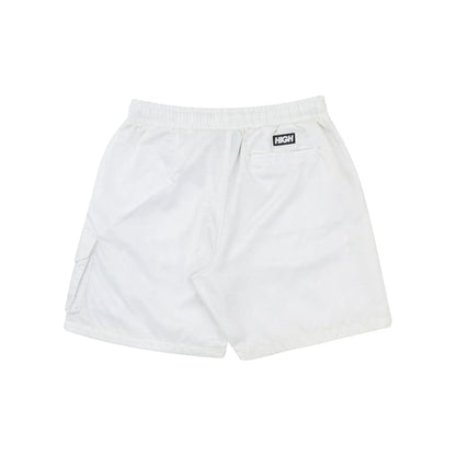 Oval Cargo Ripstop Shorts White - Four Street