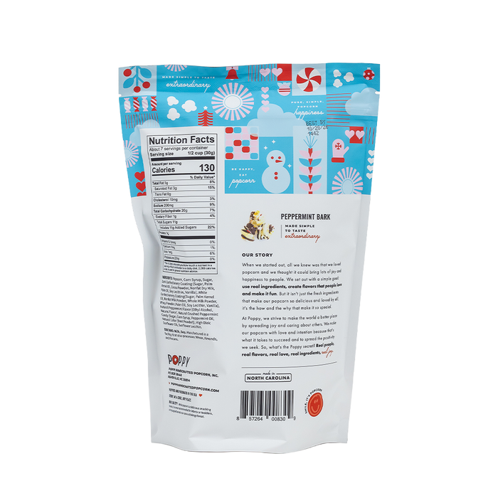 Peppermint Bark Popcorn