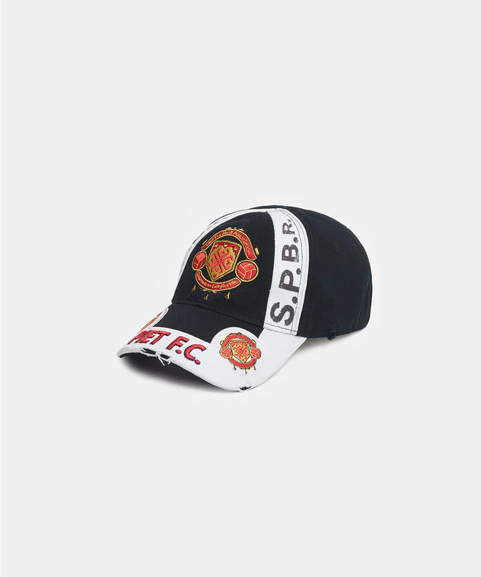 PIET F.C. Emblem Cap Black - Four Street