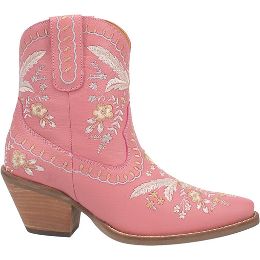 Angle 2, #PRIMROSE LEATHER BOOTIE