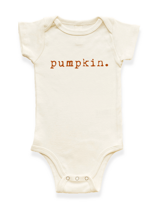Pumpkin Organic Baby Bodysuit