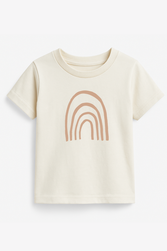 Rainbow Clay Organic Cotton Short Sleeve Toddler T-Shirt