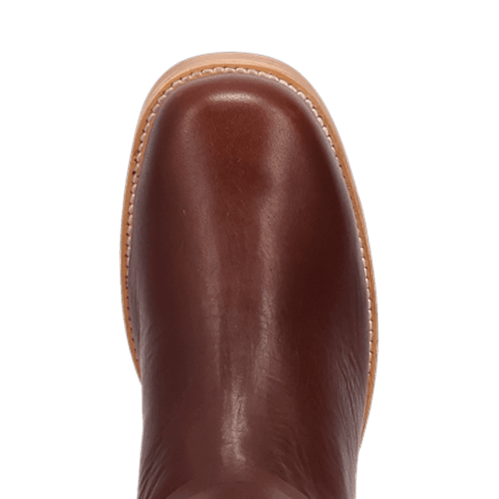 PRODUCT SHOT RIP LEATHER BOOT AT TOE ANGLE