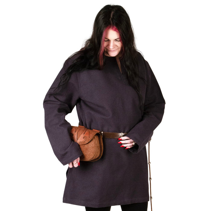 This durable, thick cotton tunic can be worn alone or over other clothing. Suitable for women as well as men.