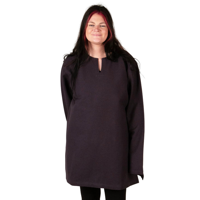 This durable, thick cotton tunic can be worn alone or over other clothing. Suitable for women as well as men.