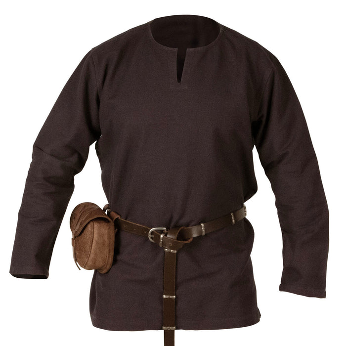 This durable, thick cotton tunic can be worn alone or over other clothing. Suitable for women as well as men.