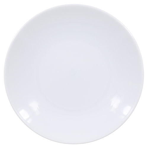 SKU# B220-COU00001 - Coupe White Dessert Plate - Shape Coupe - Size: 8.5"