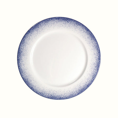 SKU# B275-REC20830 - Blue Fire Dinner Plate - Shape Recamier - Size: 10.75"