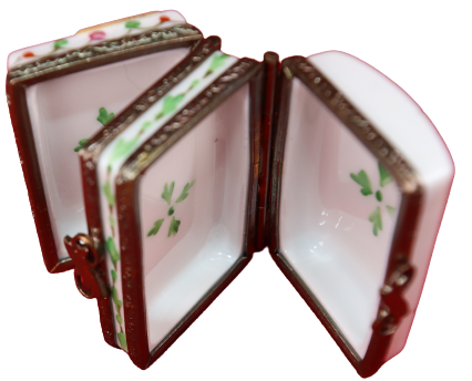 SKU# C049075SE - Oblong Box - Double Compartment.