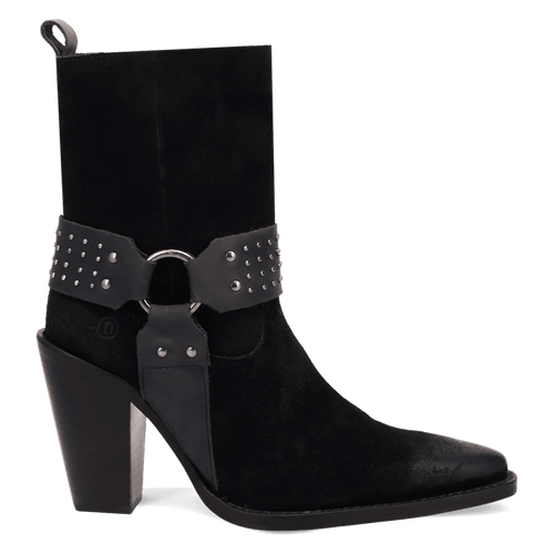 PRODUCT SHOT SONGBIRD SUEDE BOOT AT 90 DEGREE INSIDE ANGLE