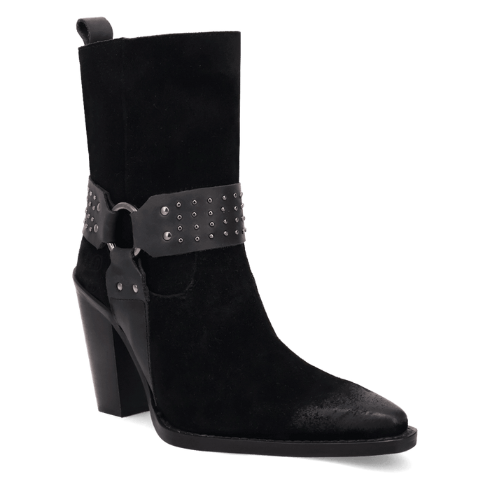 PRODUCT SHOT SONGBIRD SUEDE BOOT AT 45 DEGREE ANGLE