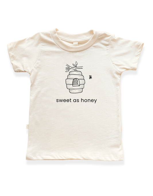 Sweet As Honey Organic Kids T-shirt