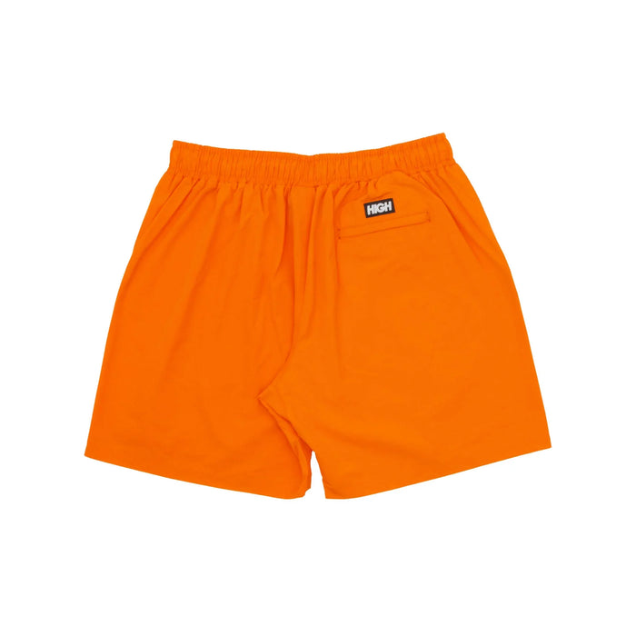 Swim Shorts Logo Orange - Four Street