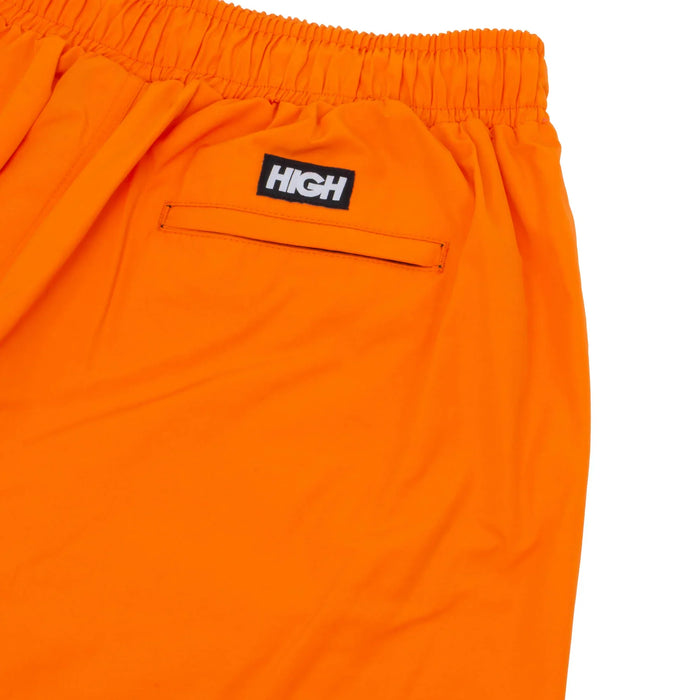 Swim Shorts Logo Orange - Four Street