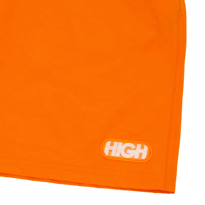 Swim Shorts Logo Orange - Four Street