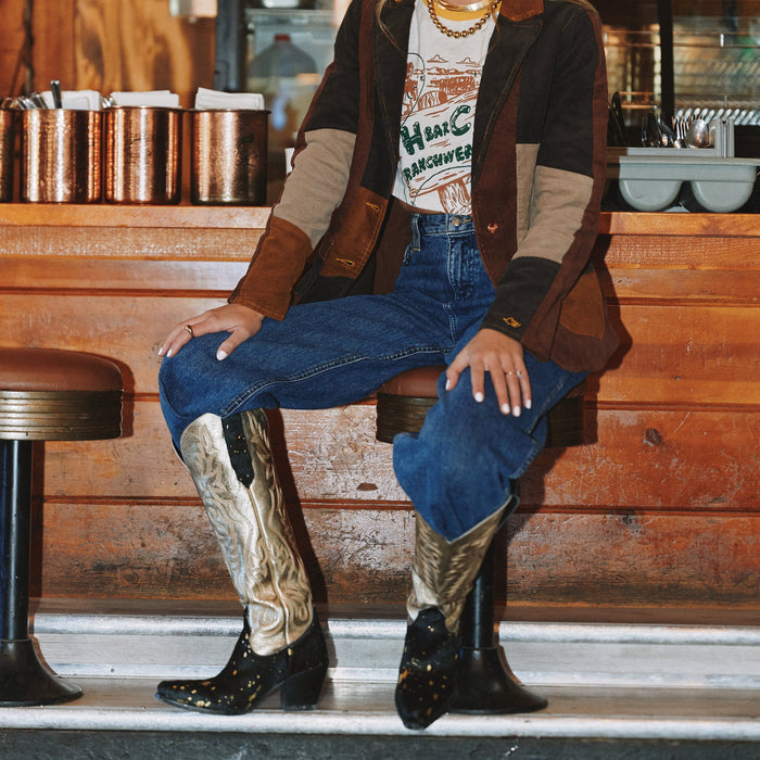 TAKE NO BULL LEATHER BOOT - Dingo1969