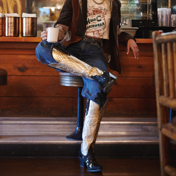 TAKE NO BULL LEATHER BOOT - Dingo1969