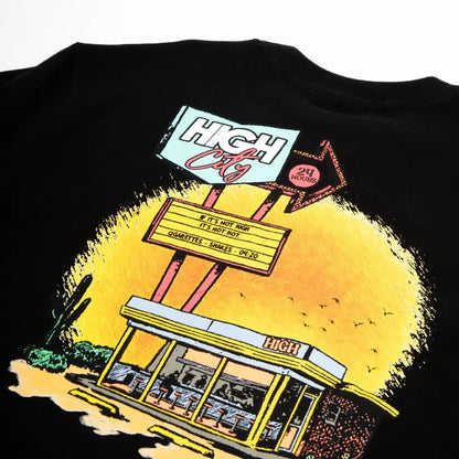 Tee Cafeteria Black - Four Street