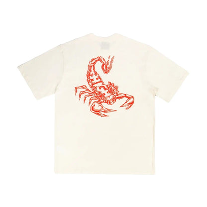 Tee Scorpion White/Red - Four Street