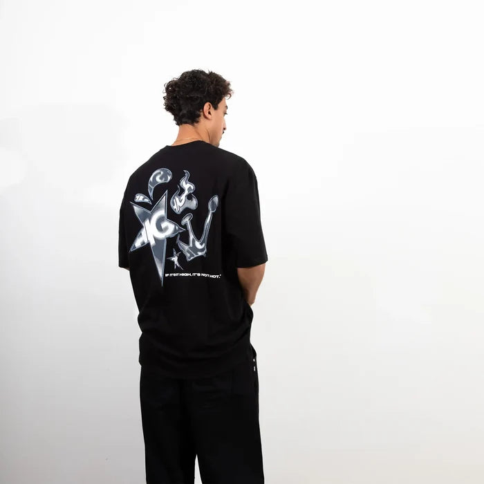 Tee Stamp Black - Four Street