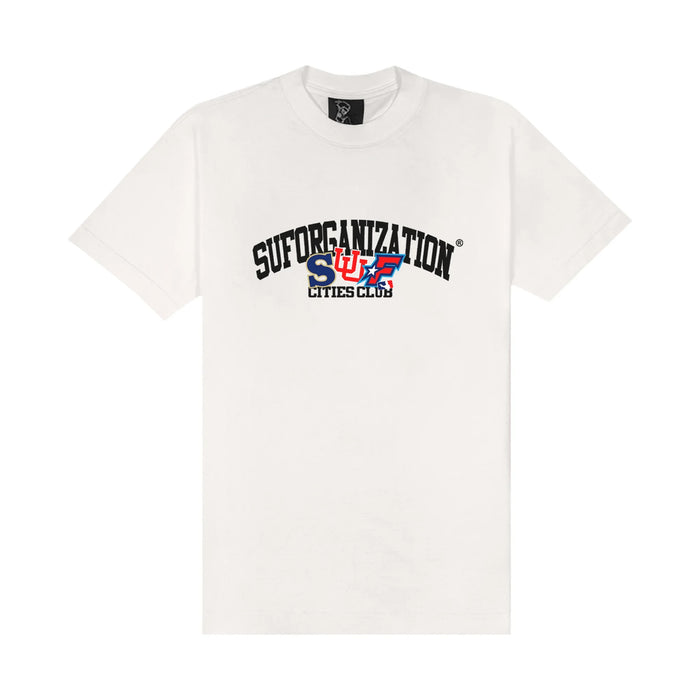 TEE SUFCITIES OFF WHITE - Four Street