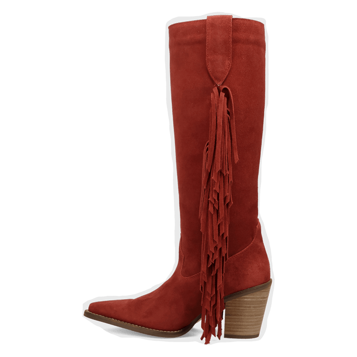 PRODUCT SHOT TWISTER LEATHER BOOT AT 135 DEGREE OUTSIDE ANGLE