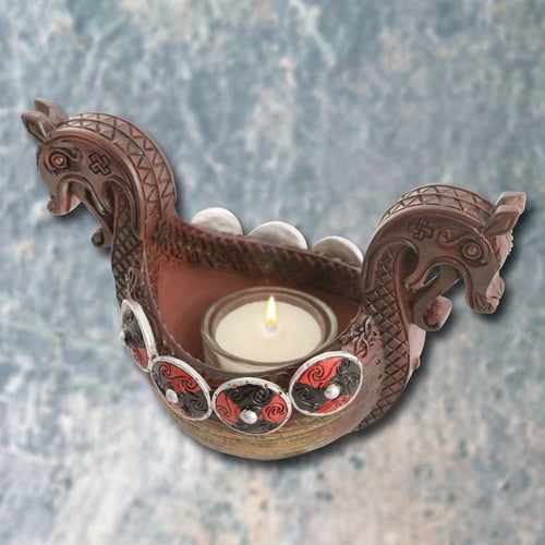 Viking Boat Votive