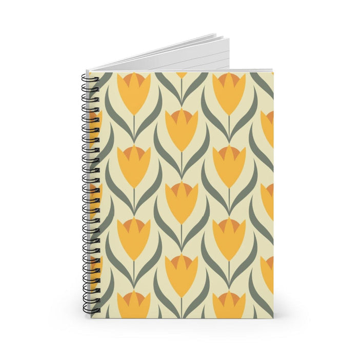 Gratitude Journal Yellow Tulips, Hardcover Notebook and Diary | Pippa + June